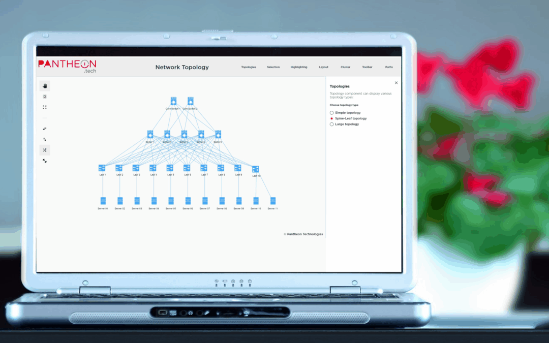 lighty.io UI: Network Topology Visualization Component