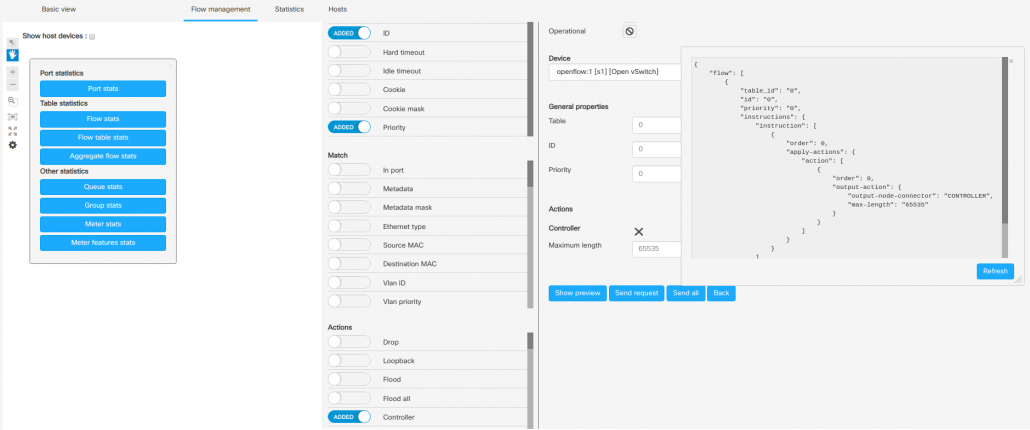 Create TableMiss Flow 1