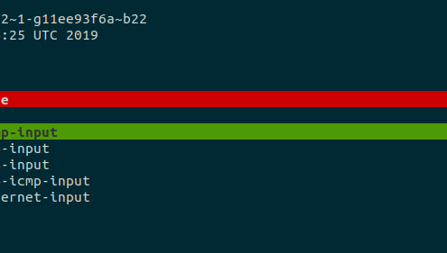 A screenshot of the statistics shown for GoVPP Stats-Viewer