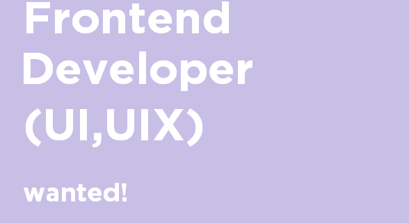 frontend dev