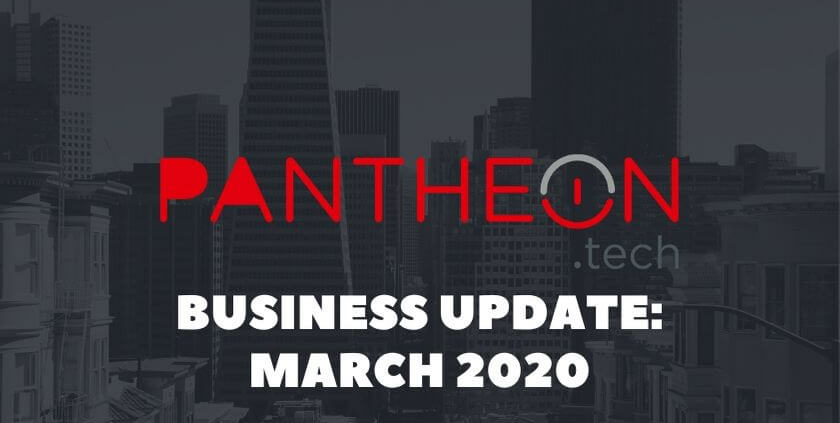 Business Update for March 2020