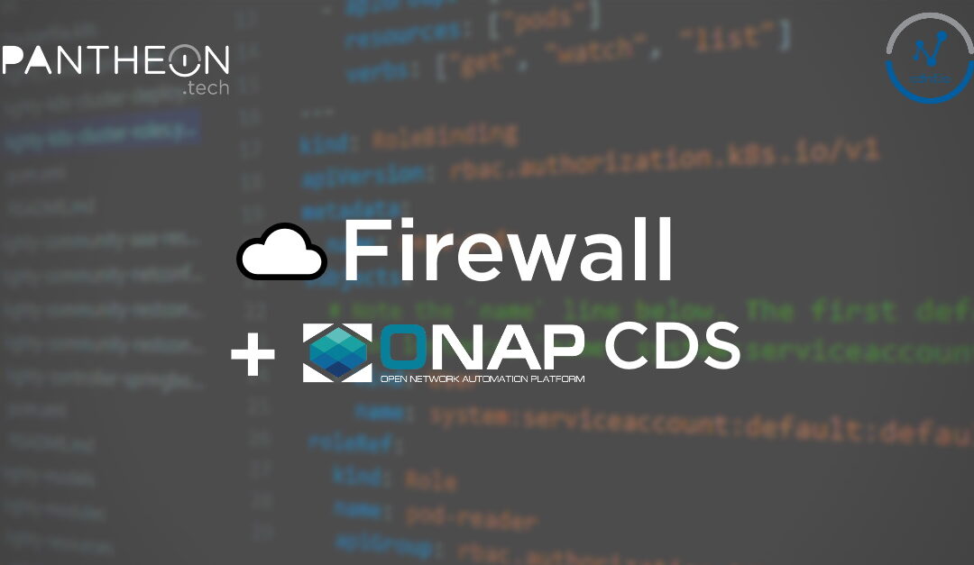 Cloud-Native Firewall + ONAP (CDS) Integration
