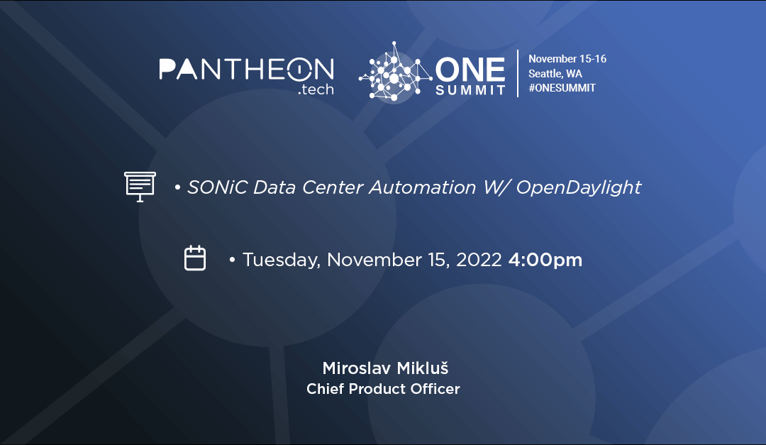 SONiC Data Center Automation w/ ODL Integration