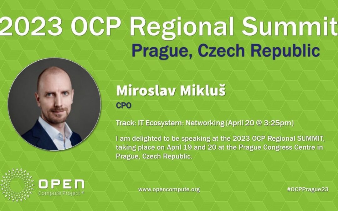 PANTHEON.tech at the OCP Regional Summit Prague 2023
